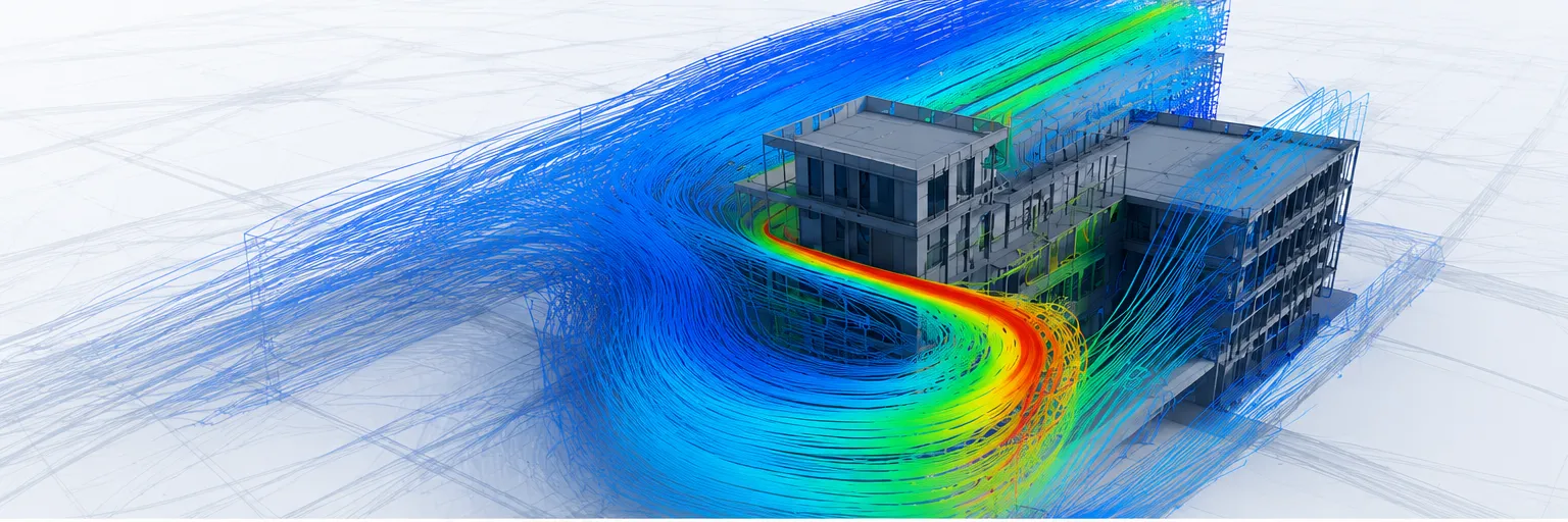 Commercial Building CFD simulation project