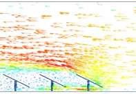 Solar Farm CFD simulation project